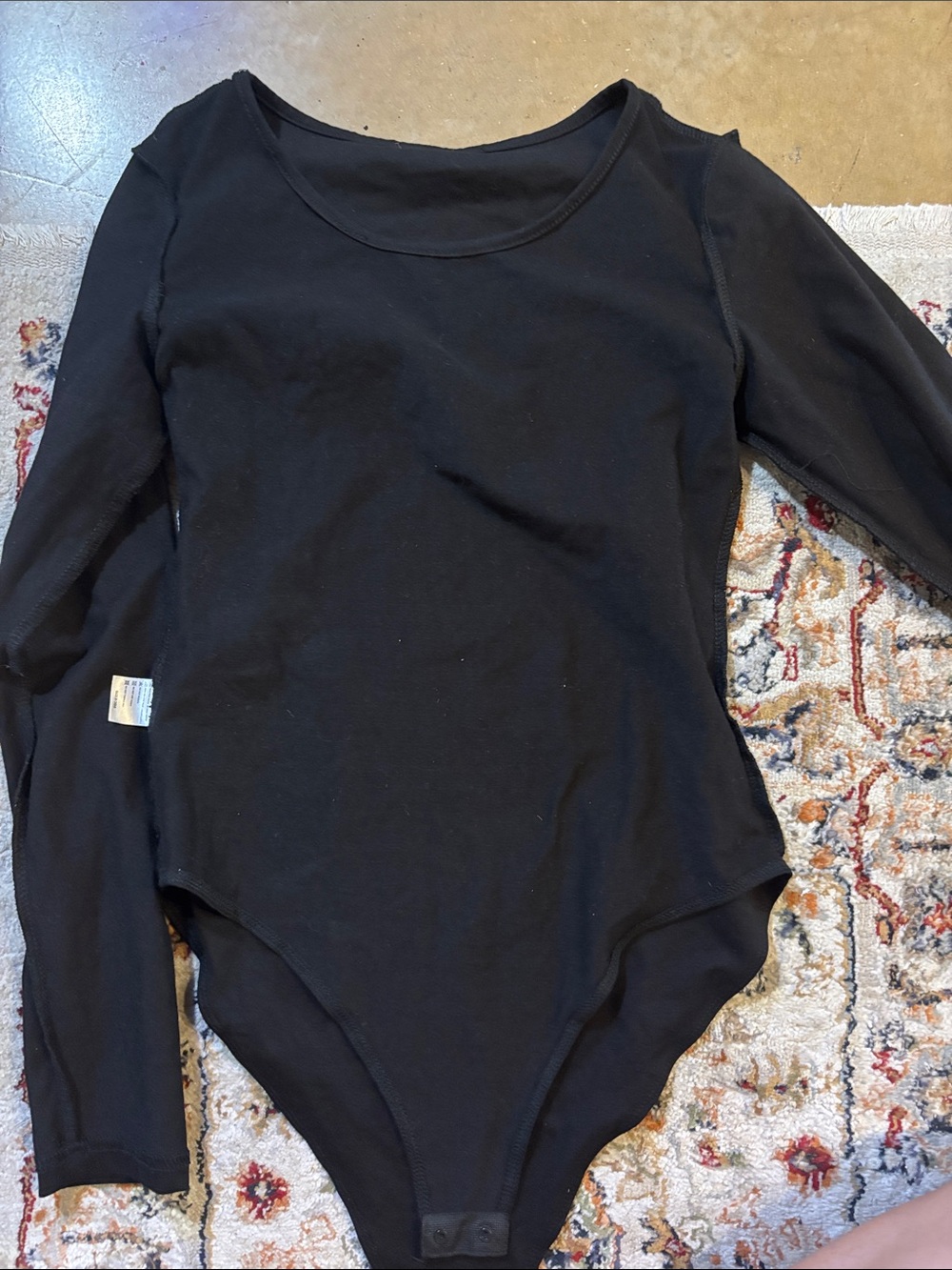 Amazon Black Long Sleeve Bodysuit